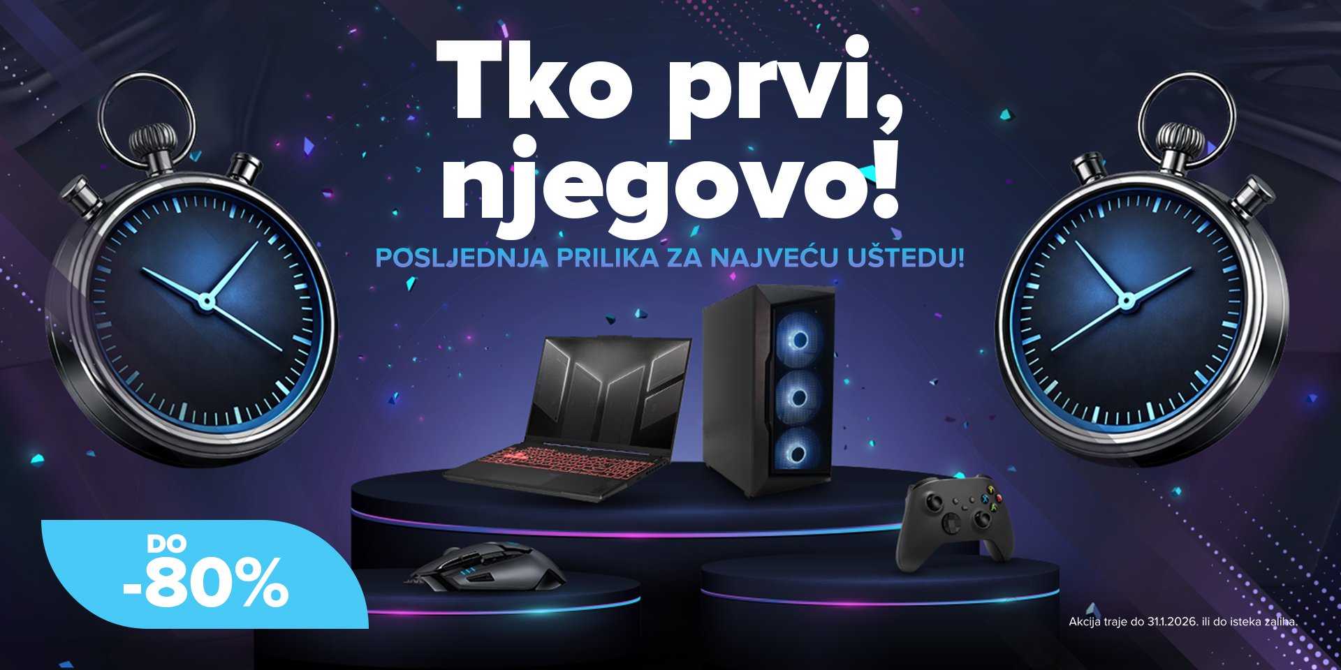 Tko prvi njegovo!